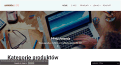 Desktop Screenshot of amanda.net.pl